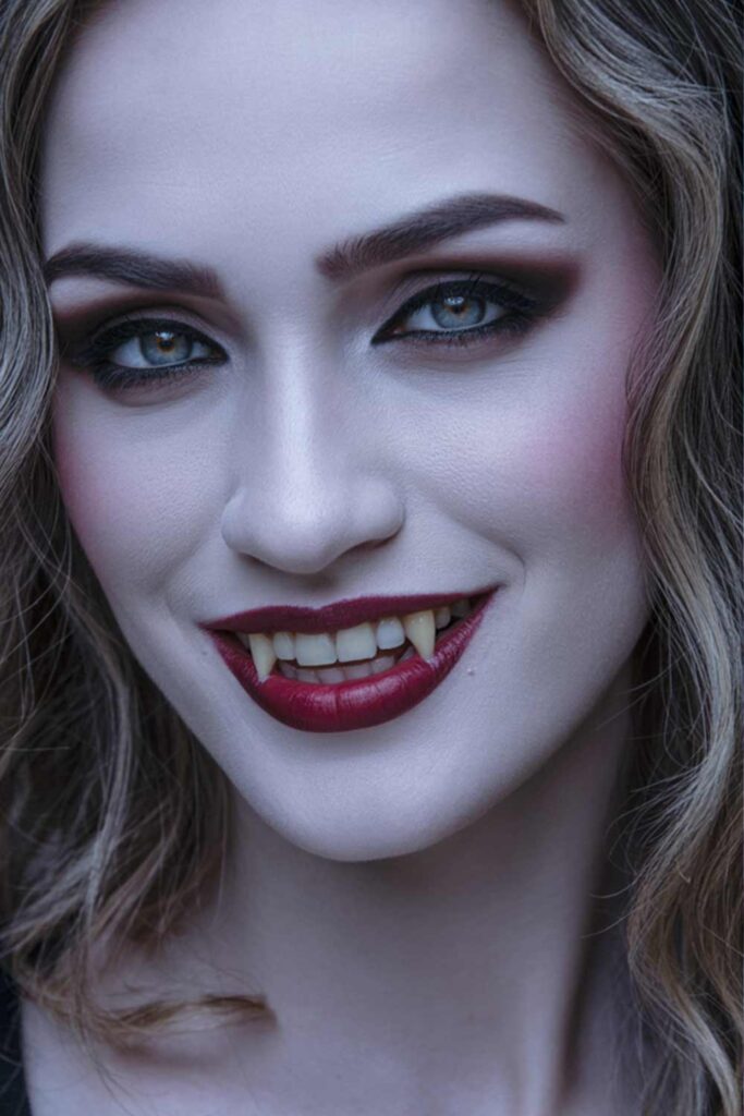 Vampire Halloween Makeup