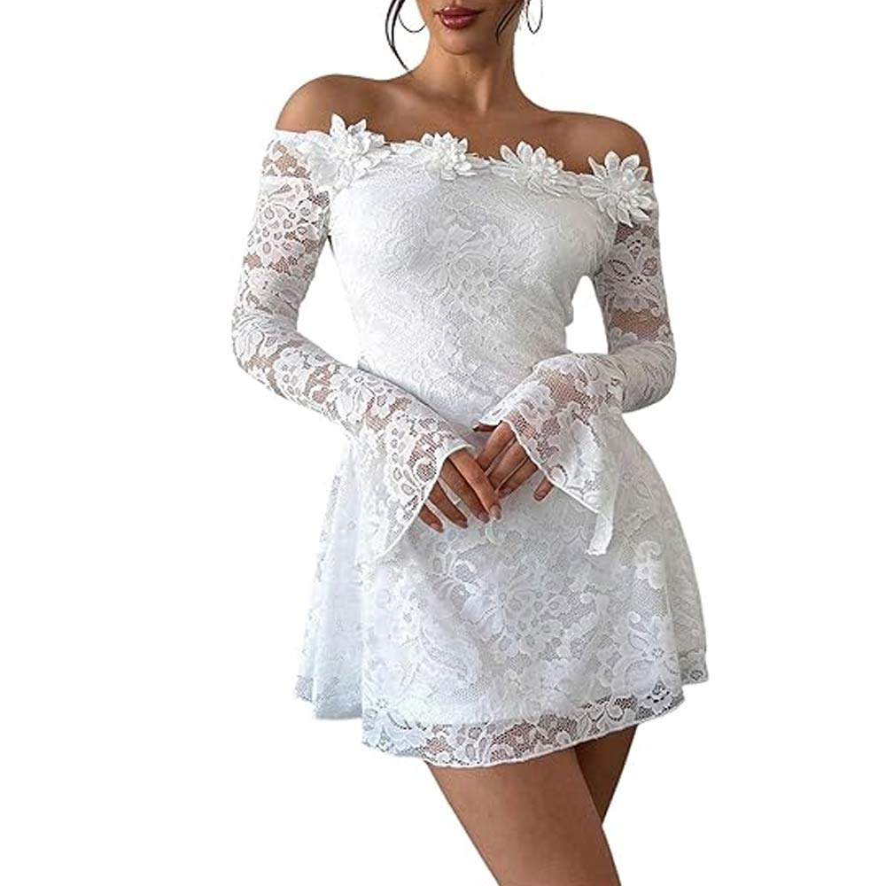 Off The Shoulder Mini Dress