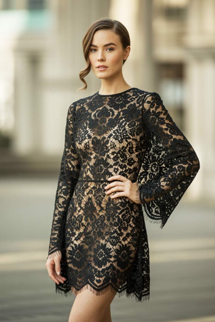 Flirty Mini Lace Dresses That Steal the Spotlight