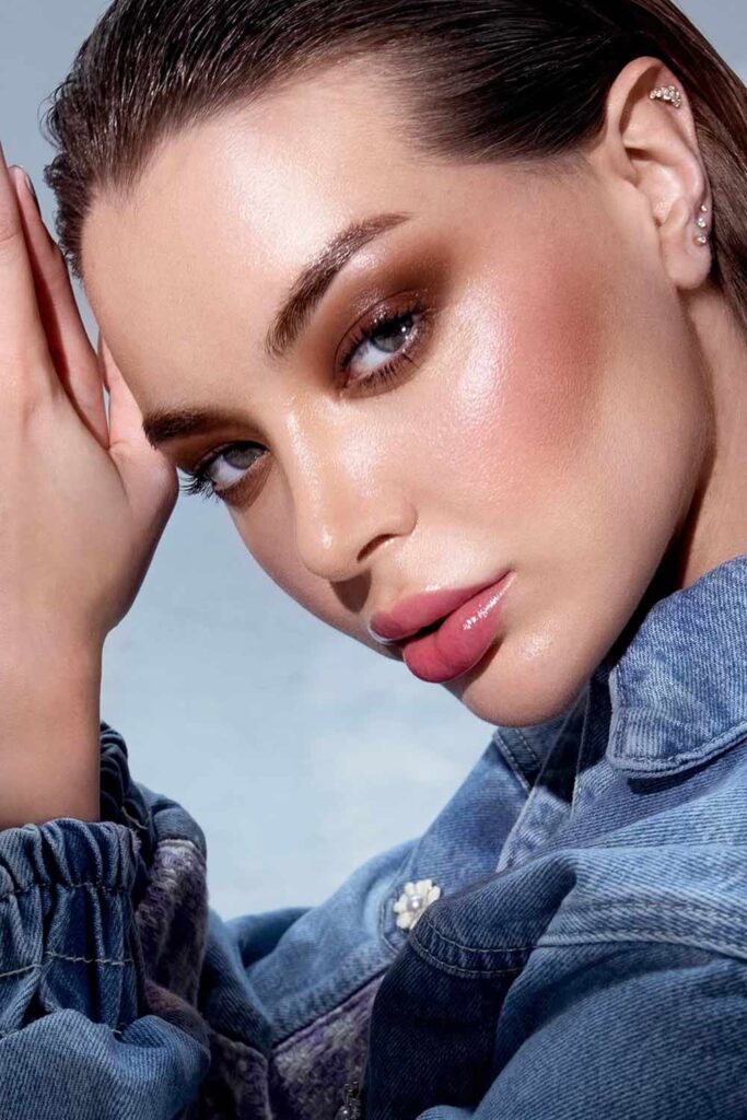 Glowing Bronze Valentine Glam