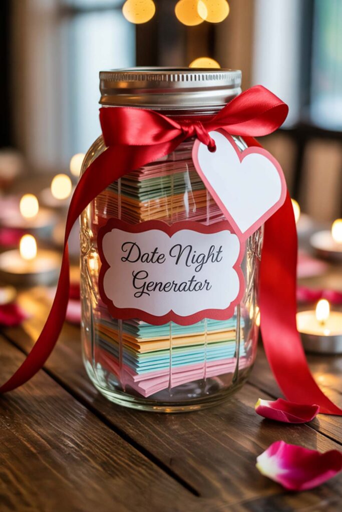 DIY &ldquo;Date Night Generator&rdquo; Jar